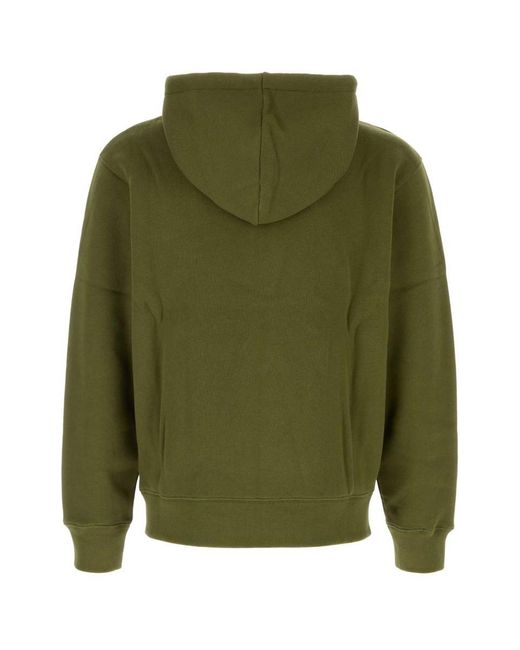 Maison Kitsuné Green Cotton Sweatshirt for men