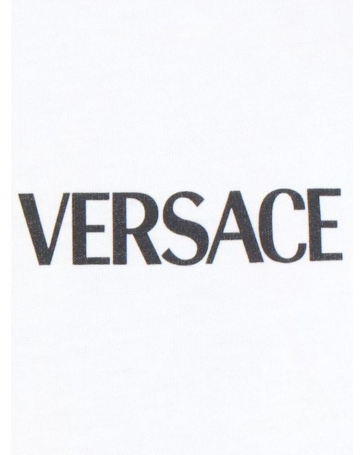 Versace White Retro Print T-shirt for men