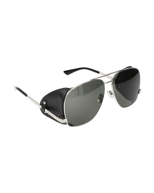Saint Laurent Gray Sunglasses for men