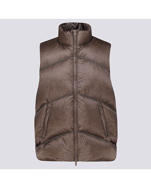 Represent Dark Brown Down Jacket for Men Lyst