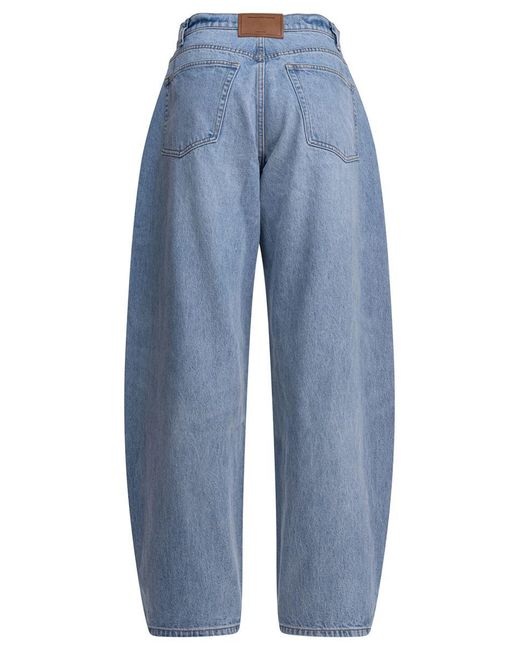 Alexander Wang Blue Blowup Mid Rise Jean