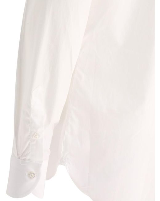 Borriello White Classic Shirt for men