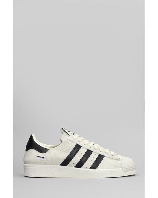 Adidas x Song For the Mute Superstar 82 Sneakers in White Adidas x Song For the Mute Superstar 82 Sneakers in White