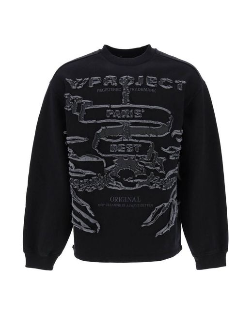 Y. Project Black Paris' Best Sweatshirt for men