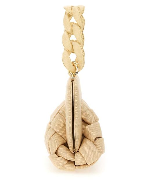 THEMOIRÈ Natural "Tia Weaved Straw" Bag
