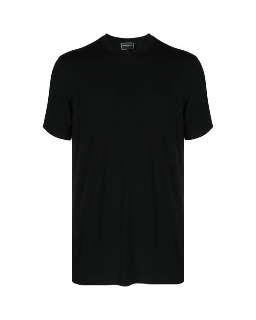Giorgio Armani Black T-shirts for men
