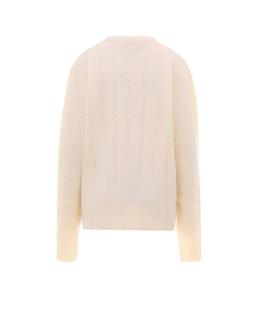 ANYLOVERS White Sweater for men