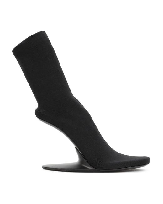 Balenciaga Stage Bootie Shoes in Black | Lyst