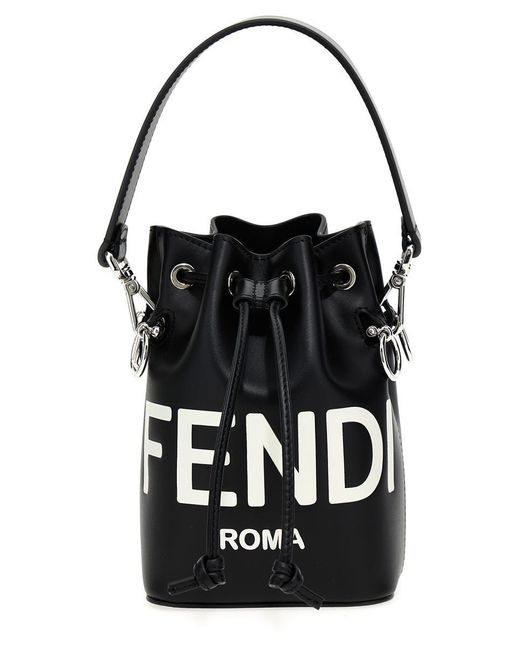 Fendi Mon Trésor Bucket Bag in Black