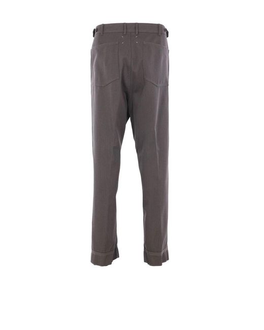 Maison Margiela Gray Trousers for men