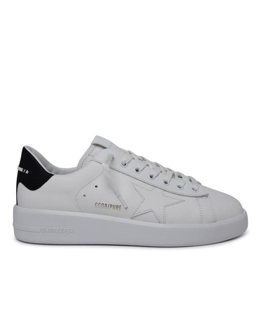 Golden Goose Deluxe Brand Gray Purestar Sneakers for men