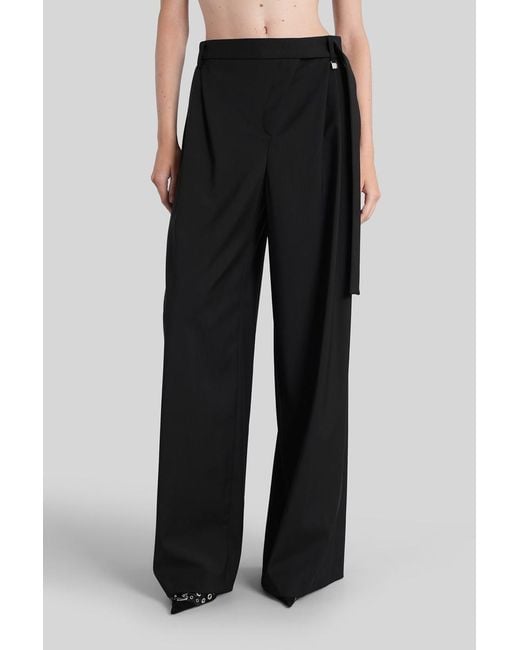 GIUSEPPE DI MORABITO Black Pants
