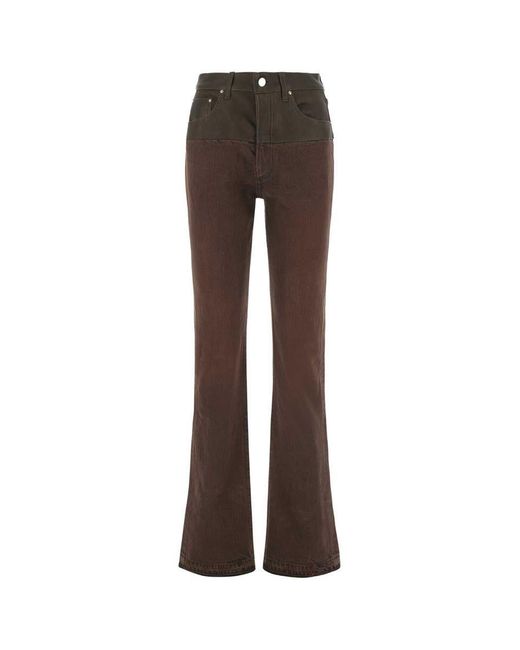 Amiri Jeans in Brown | Lyst