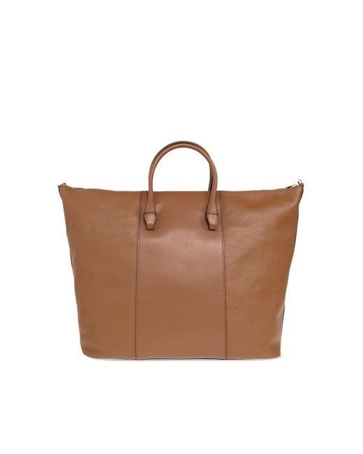 Furla Women's 'miastella Large' Shopper Bag - Brown - Totes