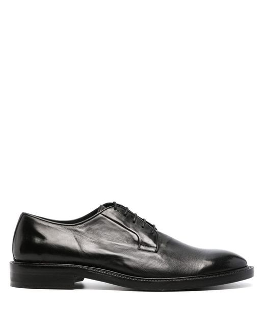 Paul Smith Black Leather Shoe for men