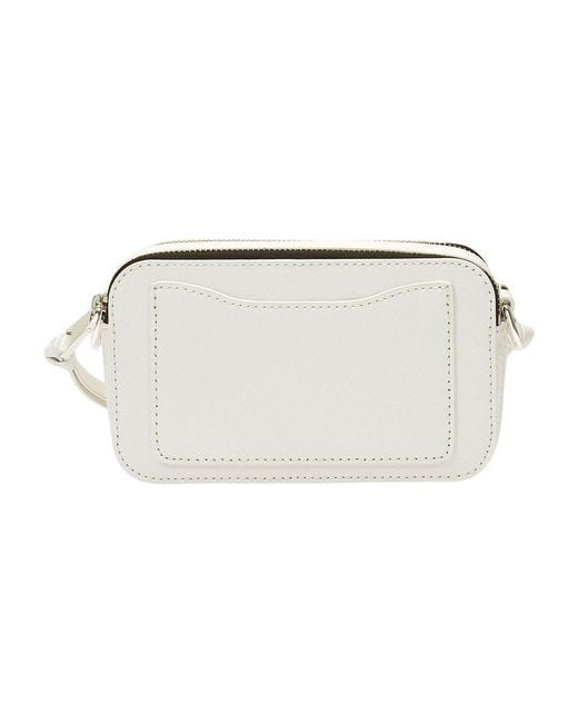 Marc Jacobs White The Snapshot Crossbody