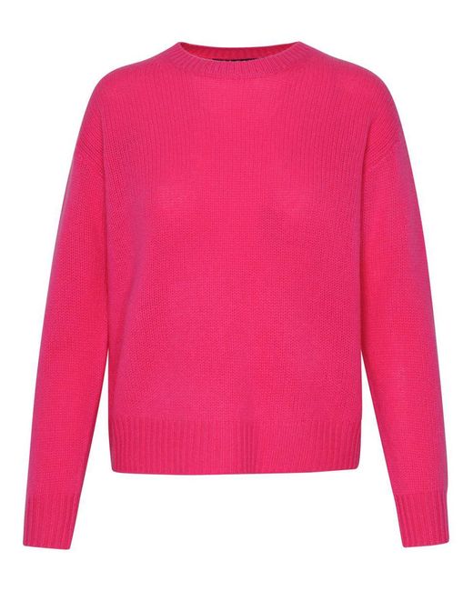 360cashmere Pink Fuchsia Cashmere Averill Sweater
