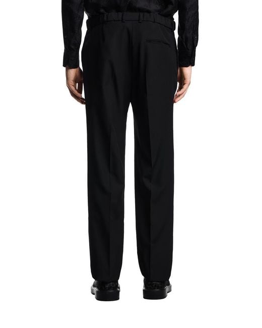 Emporio Armani Black Trousers for men