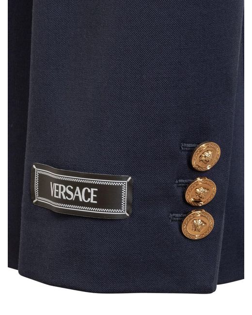 Versace Blue Informal Jacket