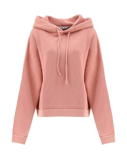 Acne Pink Oversized Hoodie
