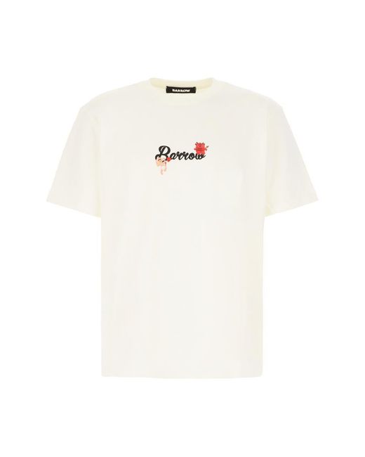 Barrow White T-Shirt for men