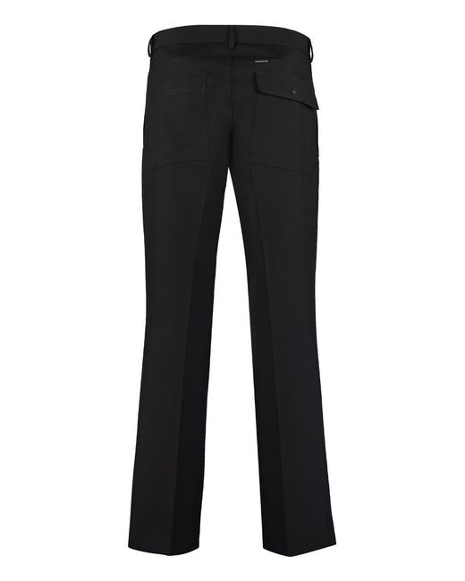 Moncler Black 2 1952 - Gabardine Trousers for men