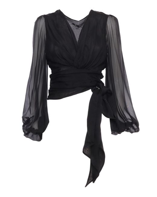 Elisabetta Franchi Black Shirt