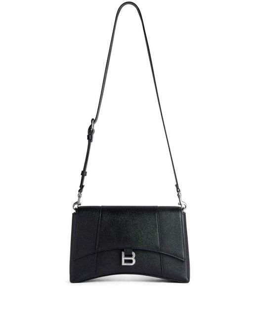 Balenciaga Black Downtown Crossbody Bag for men