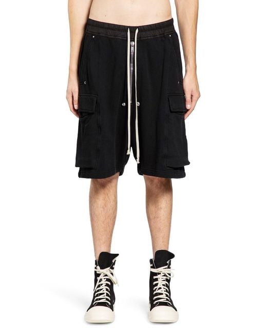 Rick Owens Black Shorts & Skirts for men