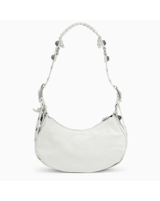 Balenciaga White Optic Le Cagole Xs Mini Bag