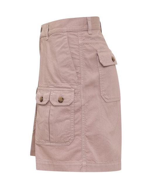 Seafarer Pink Bermuda Shorts With Pockets for men