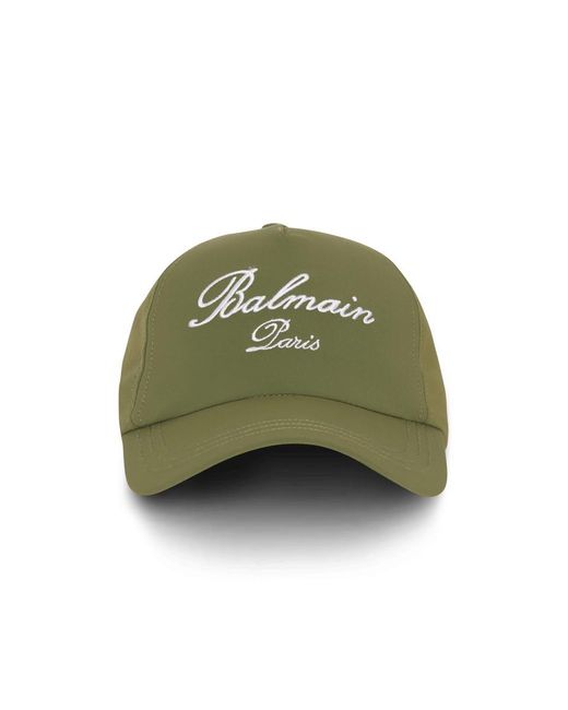 Balmain Green Hats for men