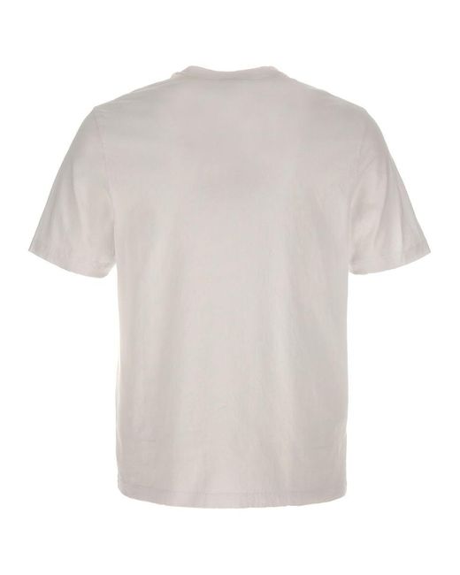 Maison Kitsuné White Dressed Fox T-shirt for men