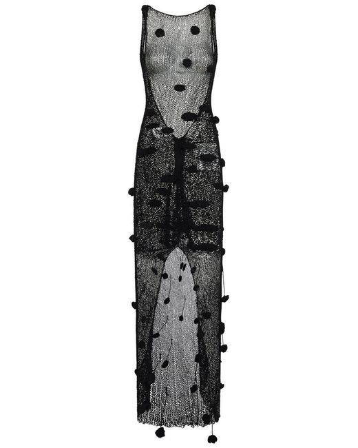Magda Butrym Black Long Dress