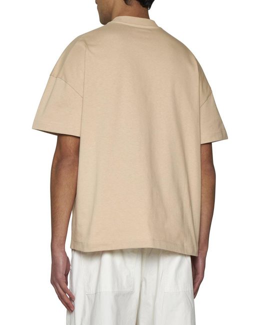 Jil Sander Natural T-shirts And Polos for men