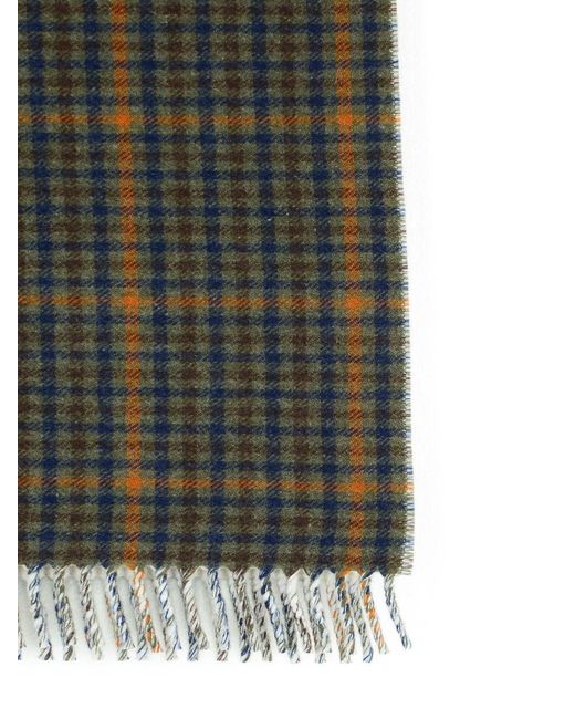 Autry Black Wool Blend Blanket for men