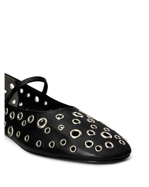 Tory Burch Black Flat Shoes