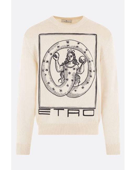 Etro Natural Sweaters for men
