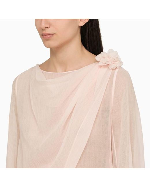 Chloé Natural Light Blouse In