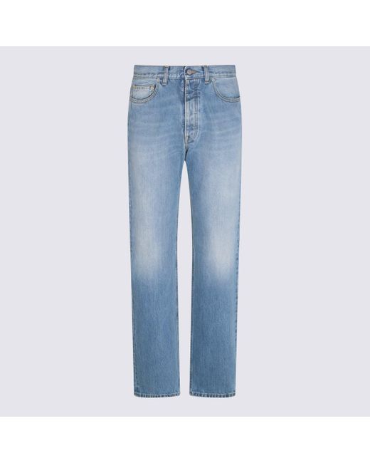 Maison Margiela Blue Straight-leg Jeans - Unisex - Cotton/polyester