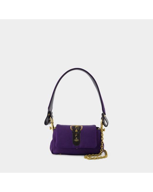 Vivienne Westwood Purple Handbags