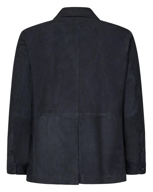 Franzese Collection Blue Franzese Napoli Gianni Agnelli Model Blazer for men
