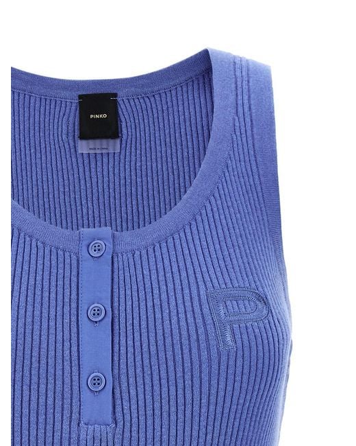 Pinko Blue 'Sisma' Tank Top