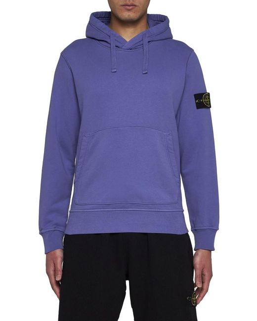 Stone Island Blue Sweaters for men
