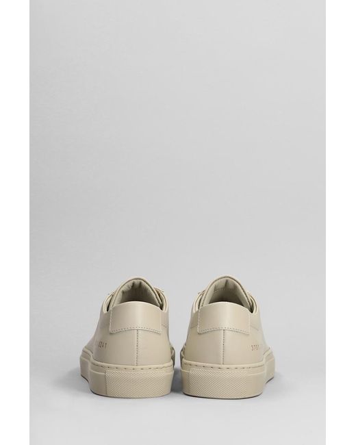 Common Projects Natural Original Achilles Sneakers for men