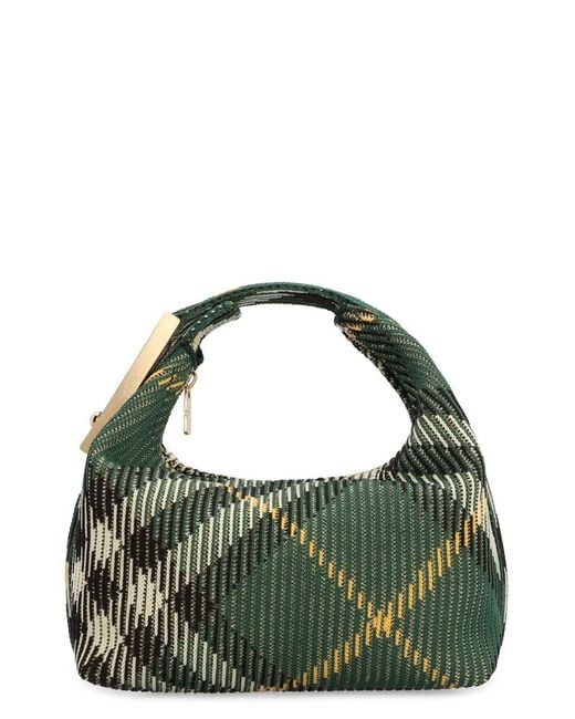 Burberry Green Peg Mini Handbag