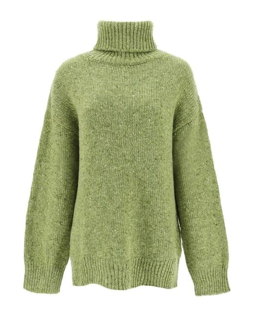 Saks Potts Green 'camilla' Turtleneck Sweater