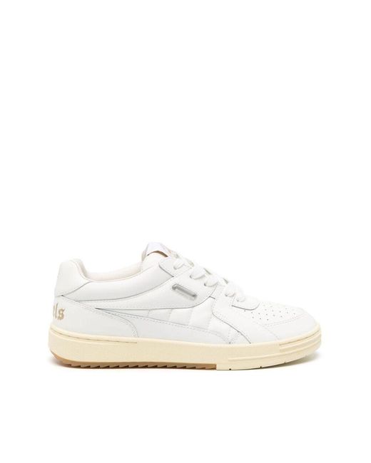 Palm Angels White Palm University Sneakers