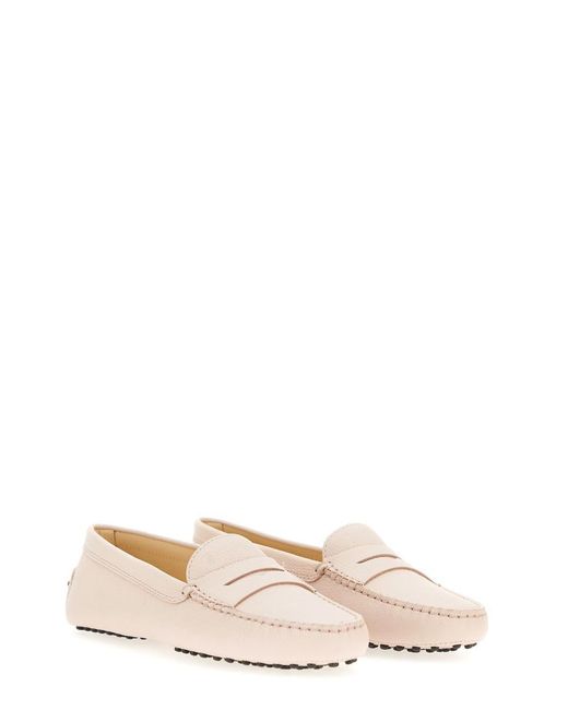 Tod's Natural Leather Loafer
