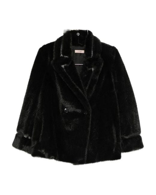 Twinset Black Coats
